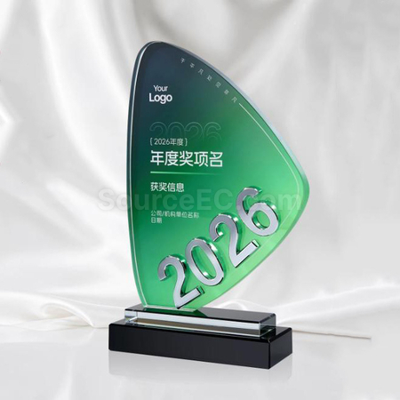 禮品訂造2026水晶獎座紀念品