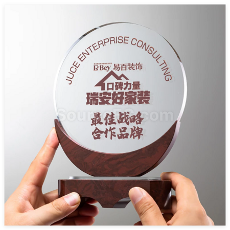 禮品訂造水晶大理石獎座紀念品