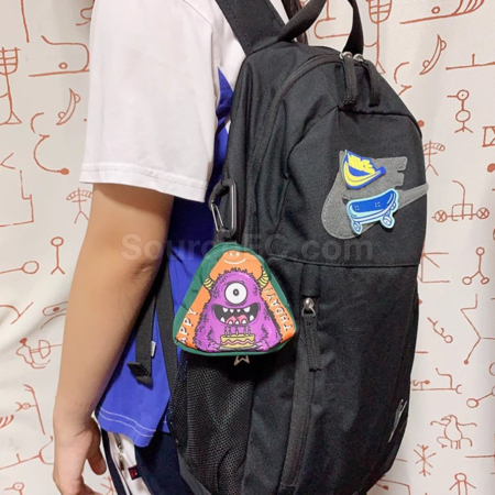 禮品訂造多巴胺旅遊手提繩零錢包紀念品