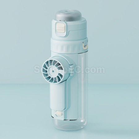 禮品訂造降溫噴霧水樽風扇紀念品