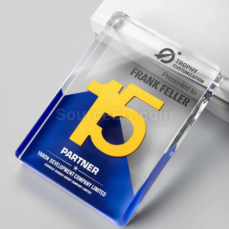 禮品訂造水晶獎座紀念品