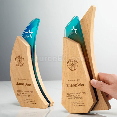 禮品訂造木獎座紀念品