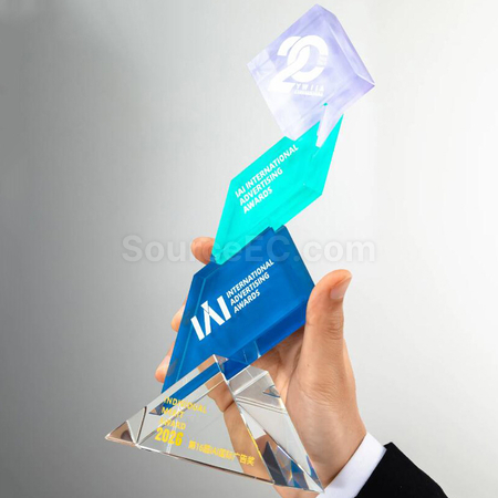 禮品訂造水晶獎座紀念品