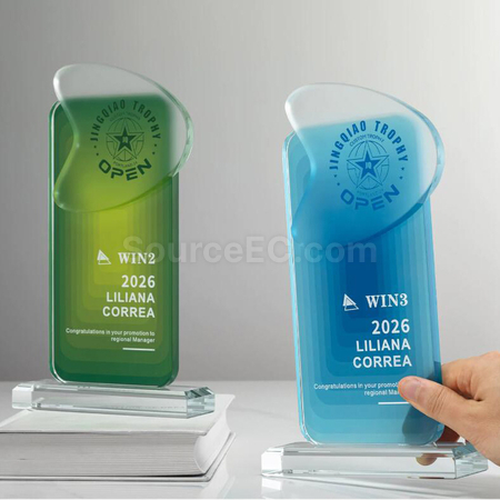 禮品訂造水晶獎座紀念品