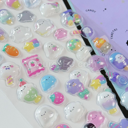 禮品訂造3D立體實心水晶貼（可客製化）紀念品