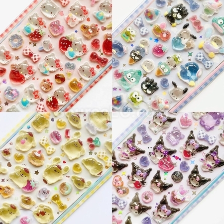 禮品訂造3D立體實心水晶貼（可客製化）紀念品