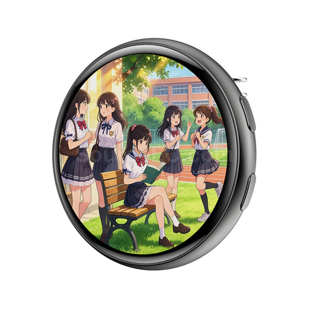 禮品訂造1.50吋全觸控電子徽章-可磁吸紀念品