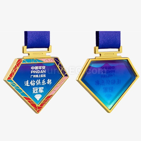 禮品訂造金屬水晶獎牌紀念品