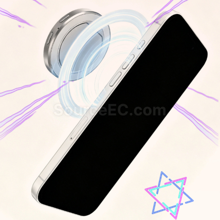 禮品訂造1.50吋全觸控電子徽章-可磁吸紀念品
