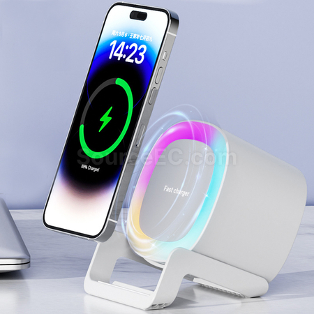 禮品訂造無線充電藍牙音箱紀念品