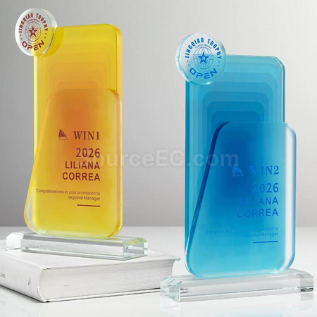 禮品訂造水晶獎座紀念品