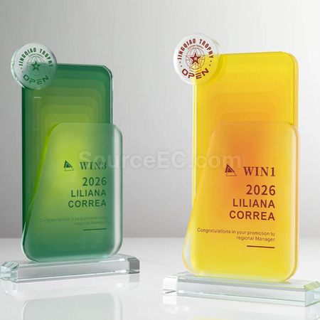 禮品訂造水晶獎座紀念品