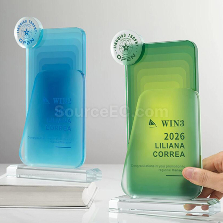 禮品訂造水晶獎座紀念品