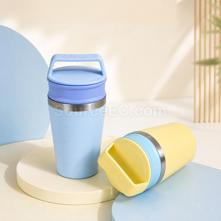 禮品訂造手提隨行咖啡杯不鏽鋼保溫杯紀念品