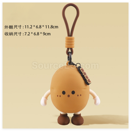禮品訂造蔬菜造型零錢包紀念品