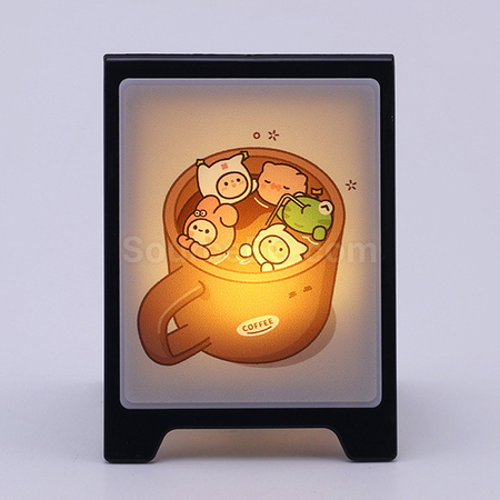 禮品訂造三角形發光亞克力立牌紀念品