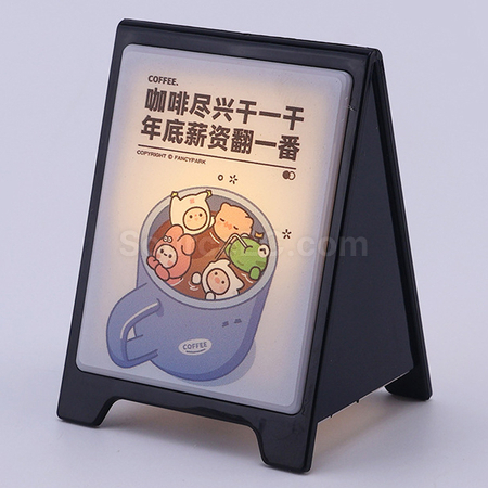 禮品訂造三角形發光亞克力立牌紀念品