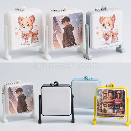 禮品訂造迷你燈牌鑰匙扣紀念品
