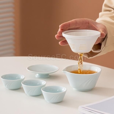 禮品訂造便攜旅行功夫茶具紀念品
