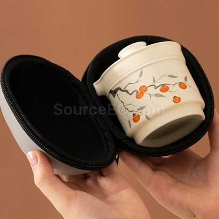 禮品訂造便攜旅行功夫茶具紀念品