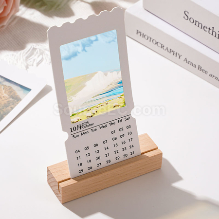 禮品訂造透光膠片行事曆紀念品