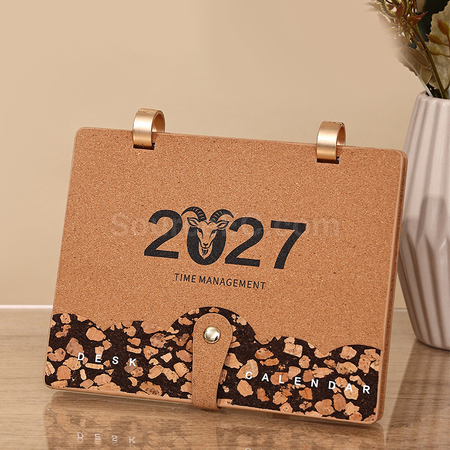 禮品訂造軟木台曆紀念品