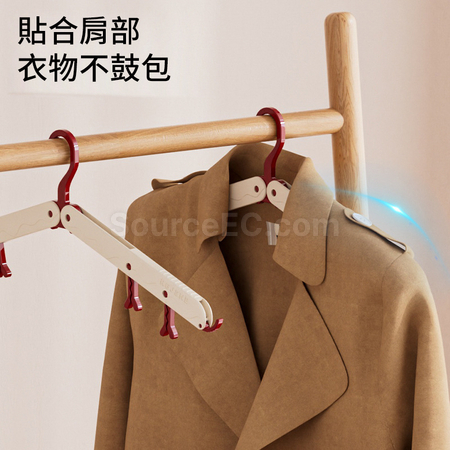 禮品訂造便攜旅行折疊衣架紀念品