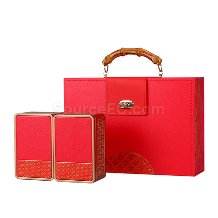 禮品訂造平安納福茶葉禮盒紀念品