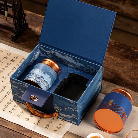 禮品訂造平安納福茶葉禮盒紀念品