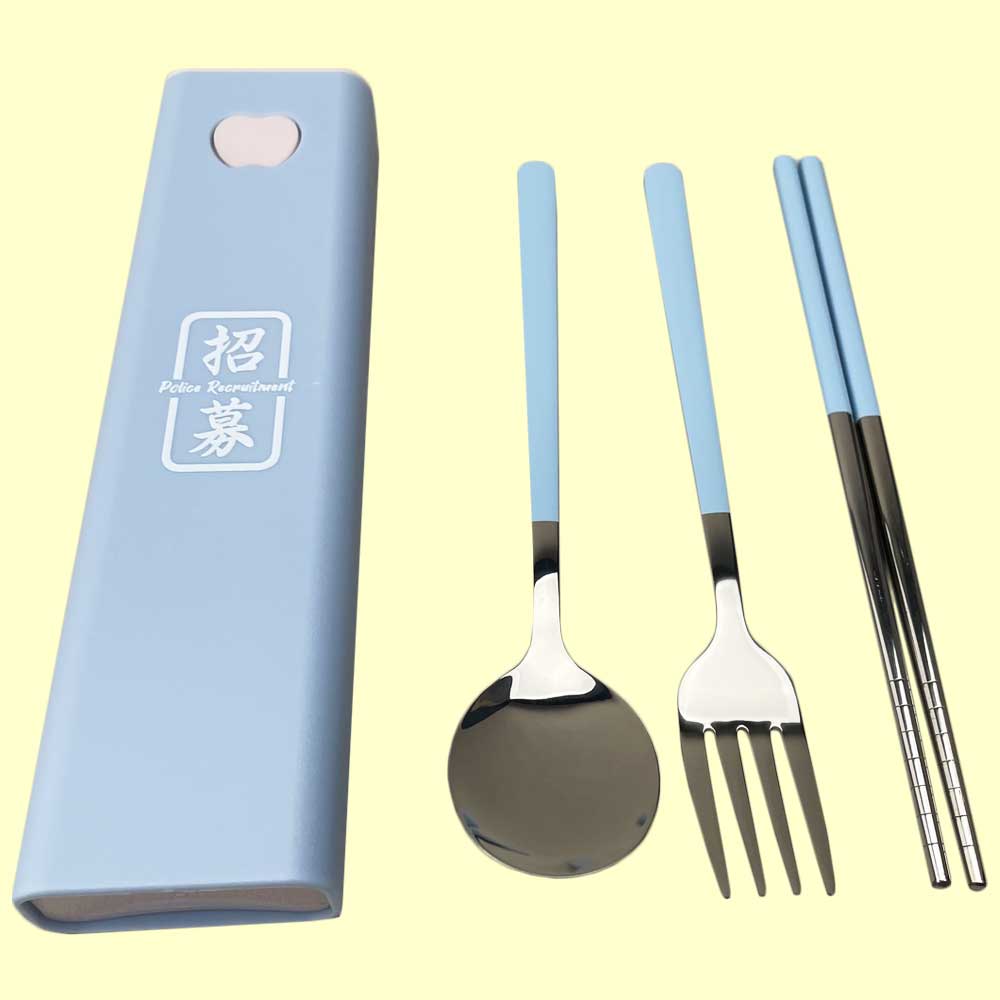 便攜可重用餐具 | 筷子套裝 | 環保餐具套裝 | 環保棉袋木製餐具套裝 | 不銹鋼環保餐具