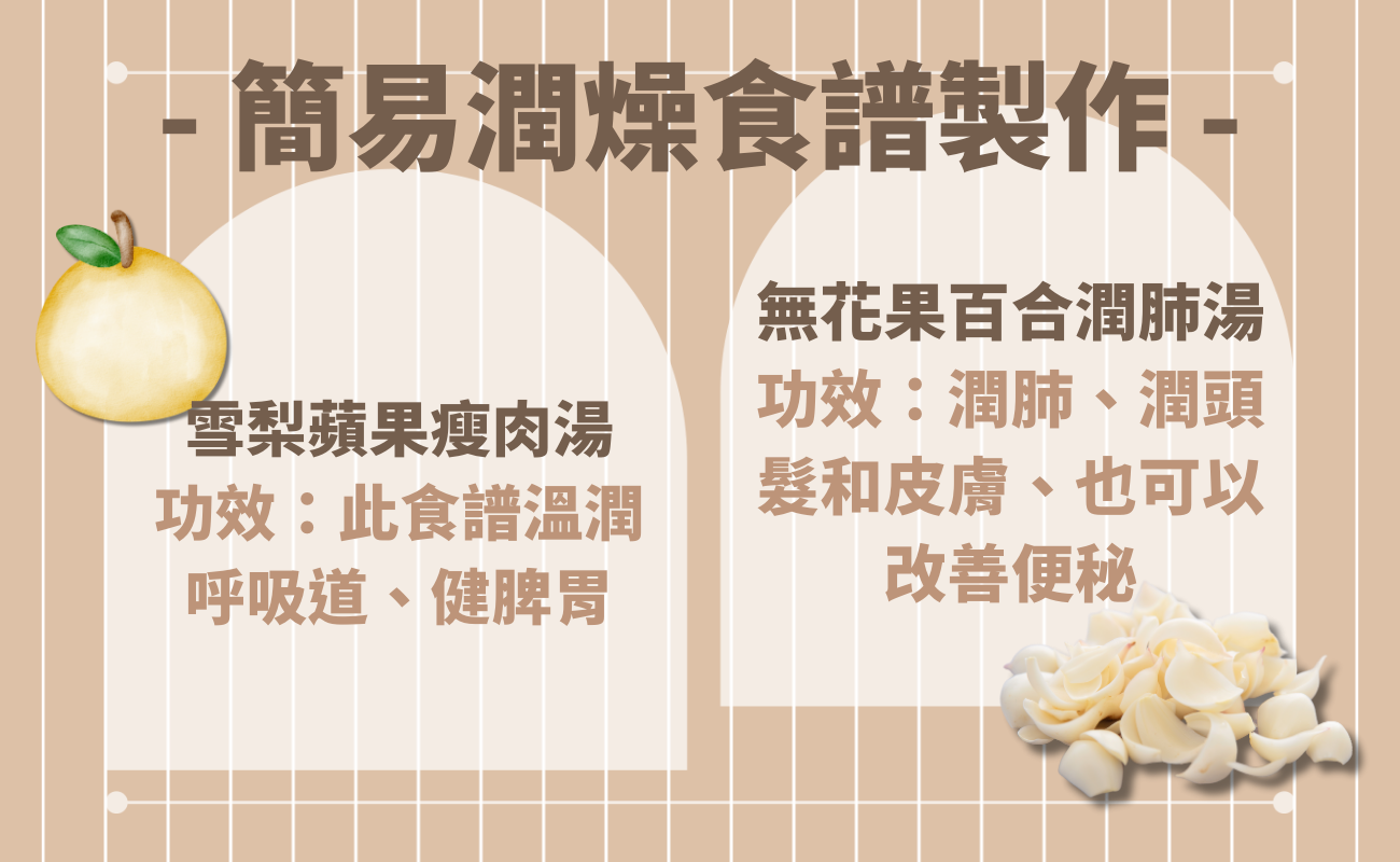 秋燥要吃什麼？