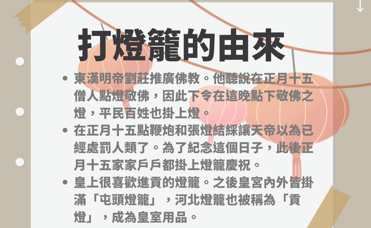 親子燈籠DIY