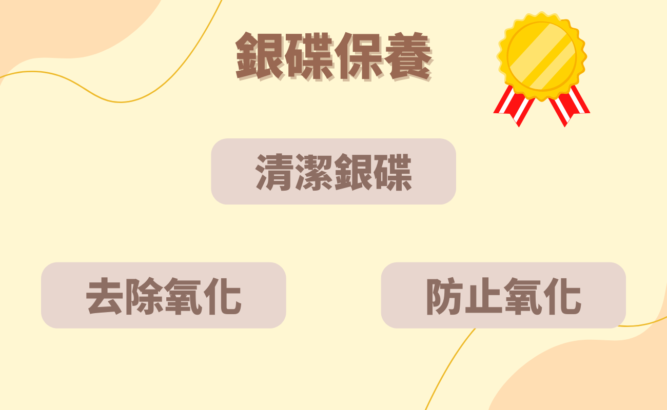 銀碟保養