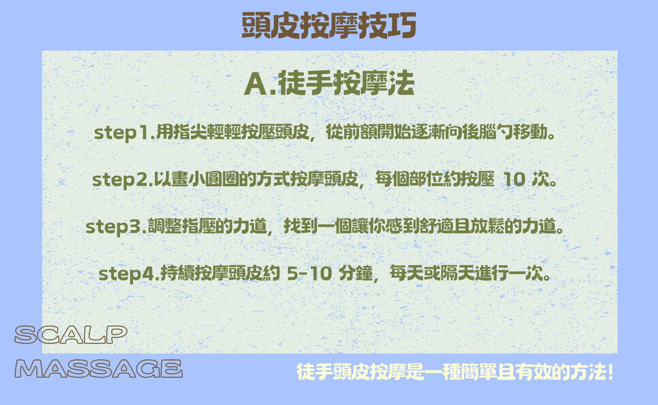 頭皮按摩