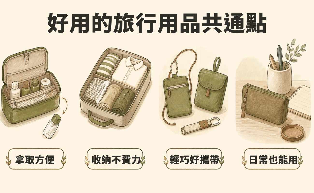 旅行用品、企業禮品、客製化禮品、旅行收納袋、行李吊牌、盥洗包、折疊購物袋