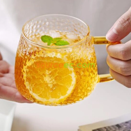 禮品訂造雪點錘紋泡茶杯紀念品