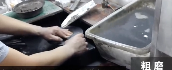crystal_trophy_production_process_rough_grinding